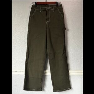 Olive Green Cargo Pants